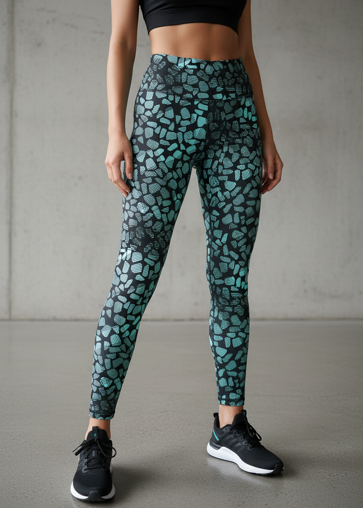 Active Tights with Pocket (Gemstone)
