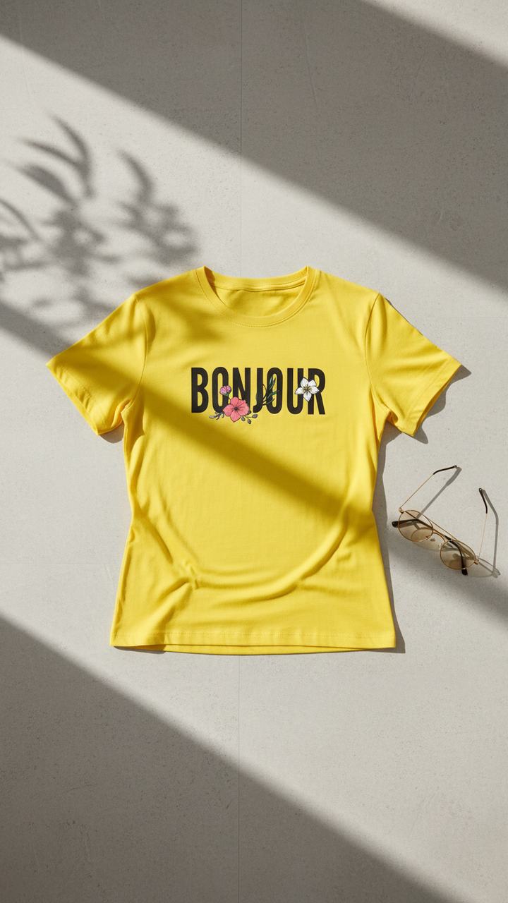 HELLO Active Tee - 100% Cotton