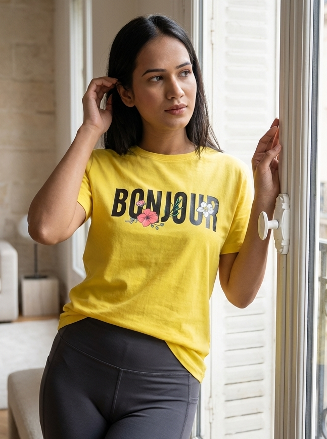 HELLO Active Tee - 100% Cotton