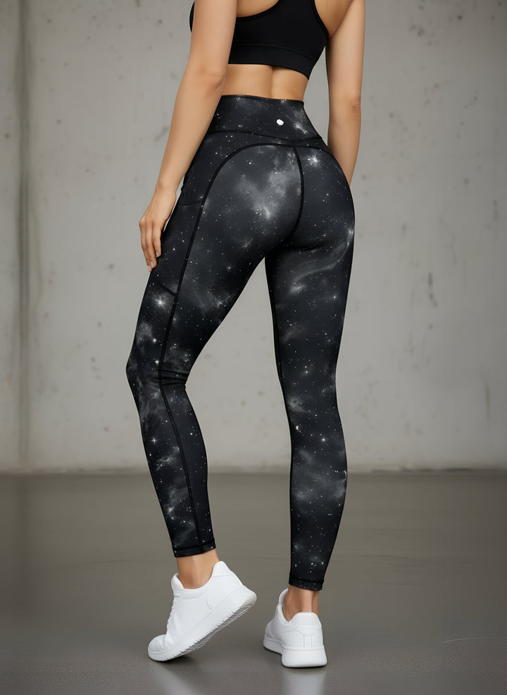 Performance Tights with Pocket - Galaxy
