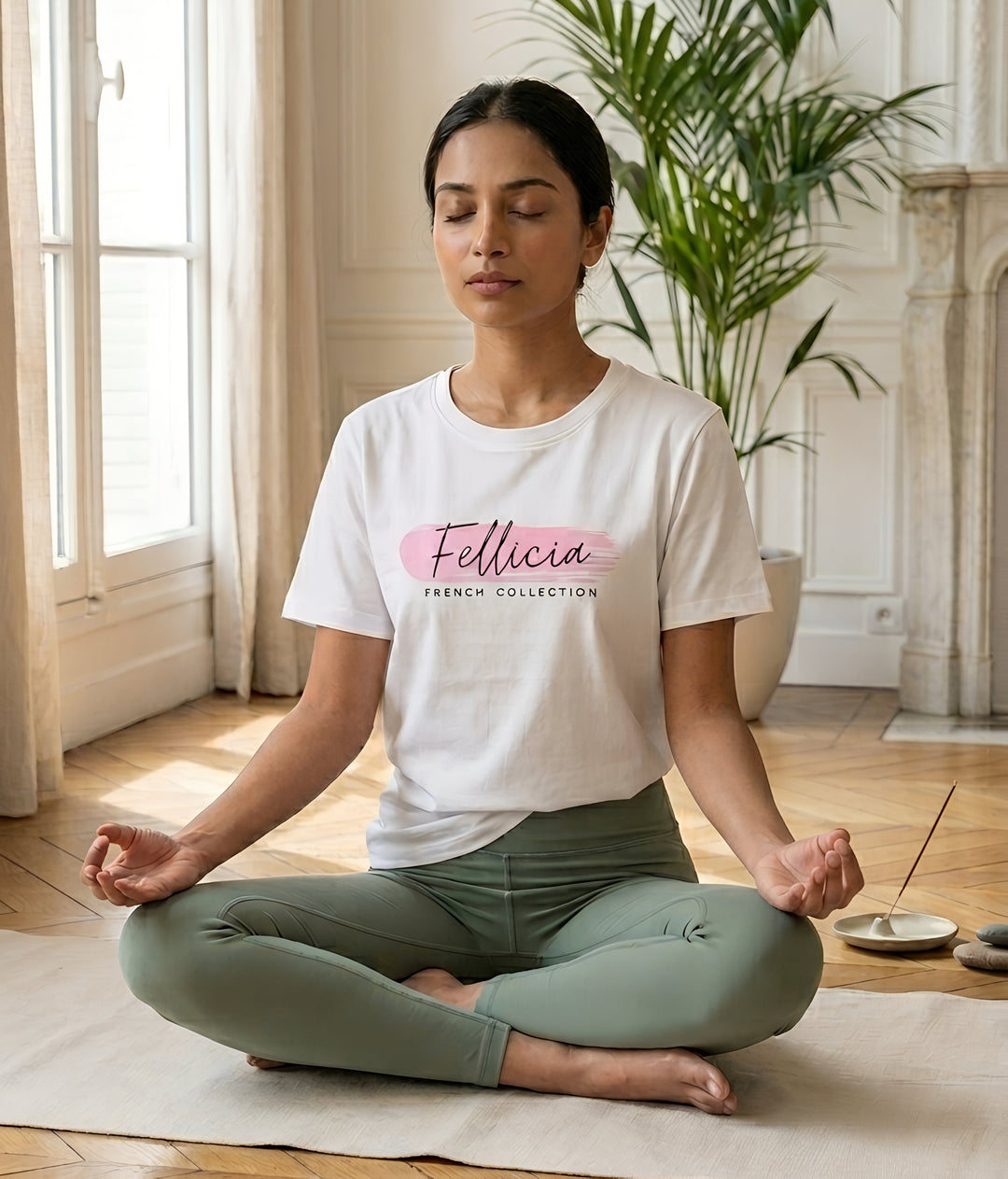 White Comfort Tee for Women
