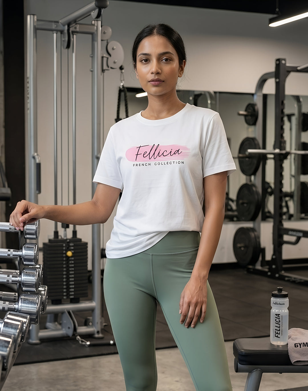 White Comfort Tee for Women