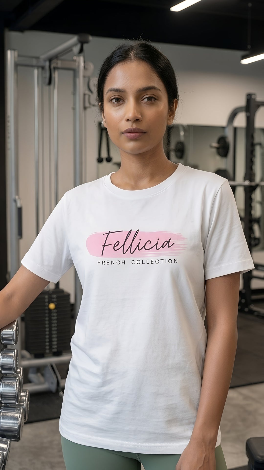 White Comfort Tee for Women